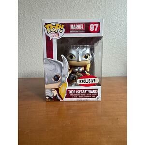 Funko Pop Marvel Collector Corps Lady Thor Jane Foster Secret Wars 97 Toy Figure